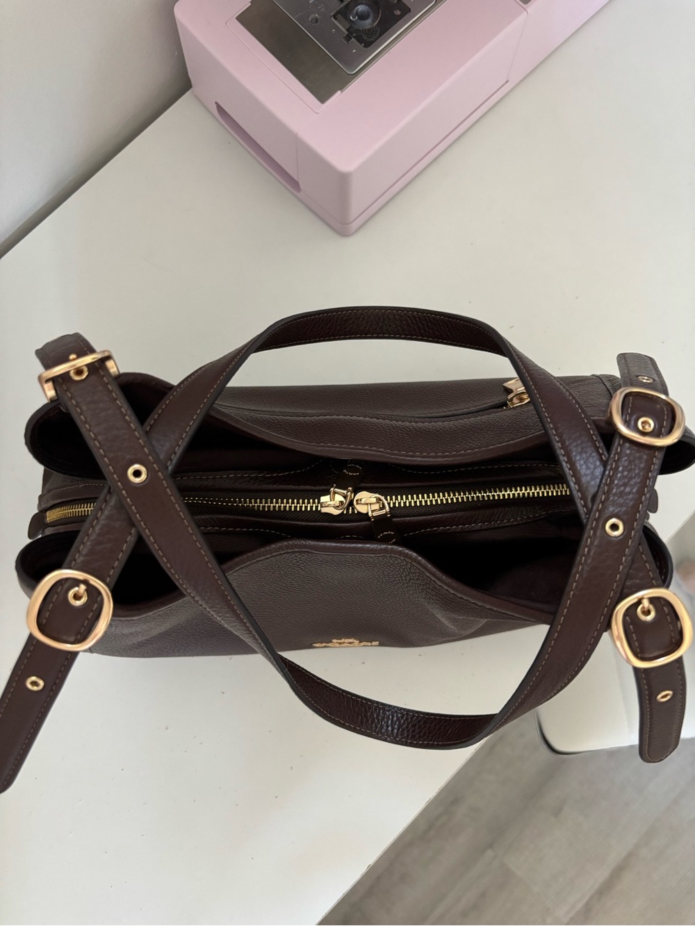 Brown Coach Erin Bag - Picture 4 of 5